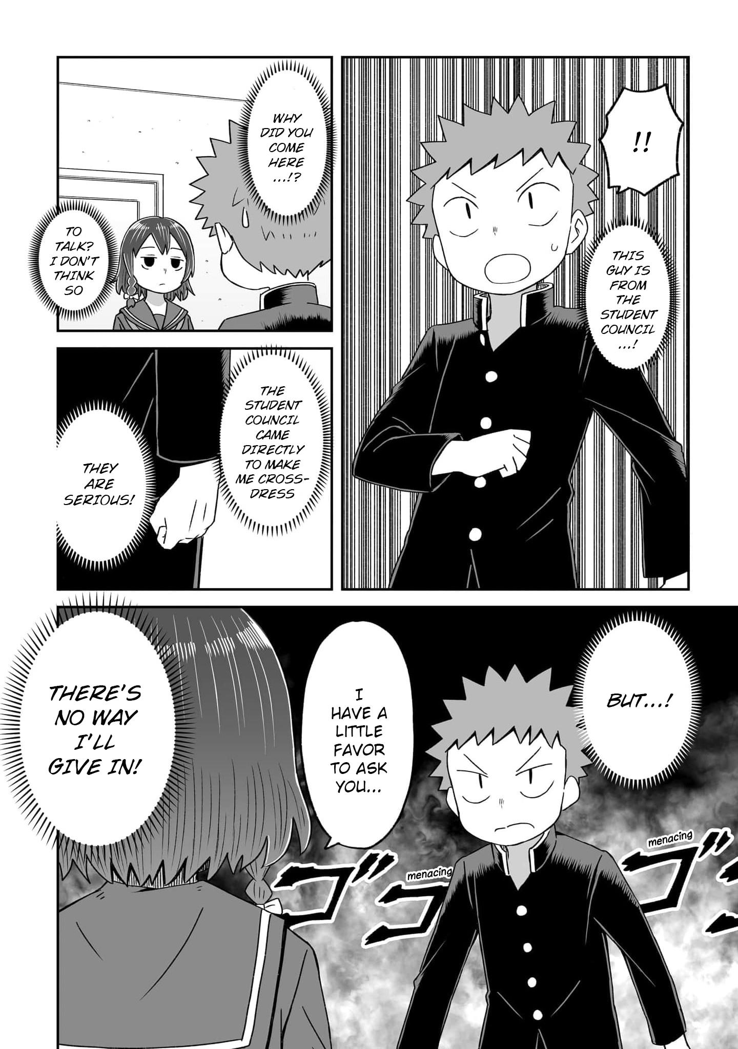 I'm The Only One Not Crossdressing!? - Chapter 16: The Student Council Starts Moving