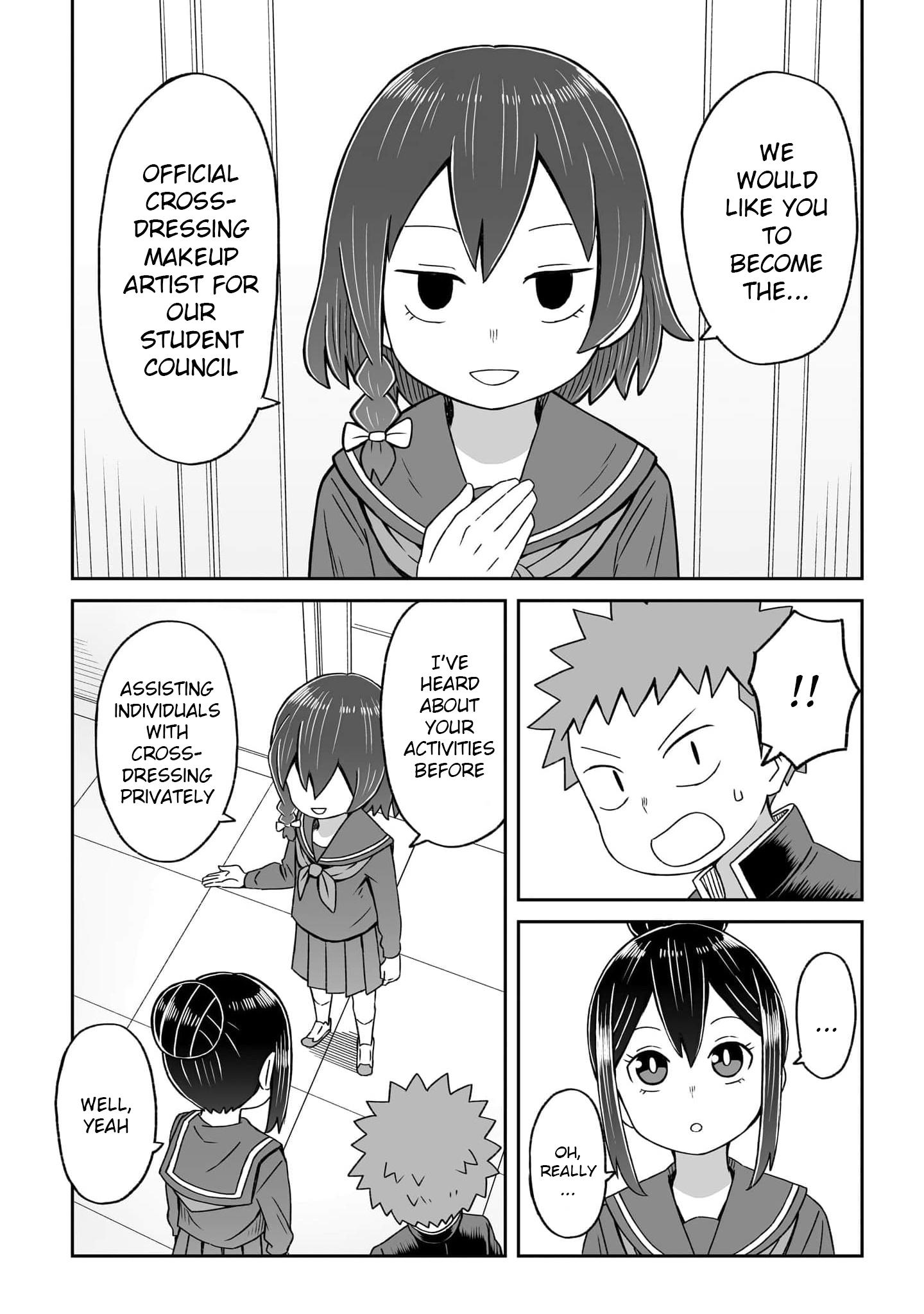 I'm The Only One Not Crossdressing!? - Chapter 16: The Student Council Starts Moving