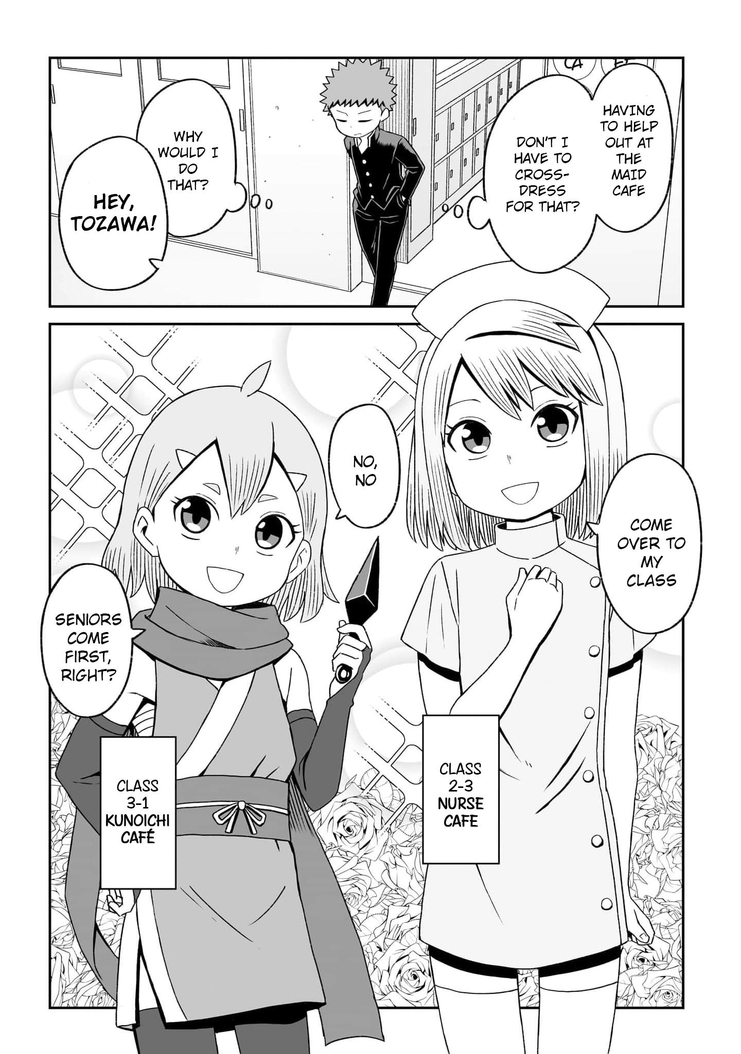 I'm The Only One Not Crossdressing!? - Chapter 18.5: The Cultural Festival Is A Crossdressing Festival