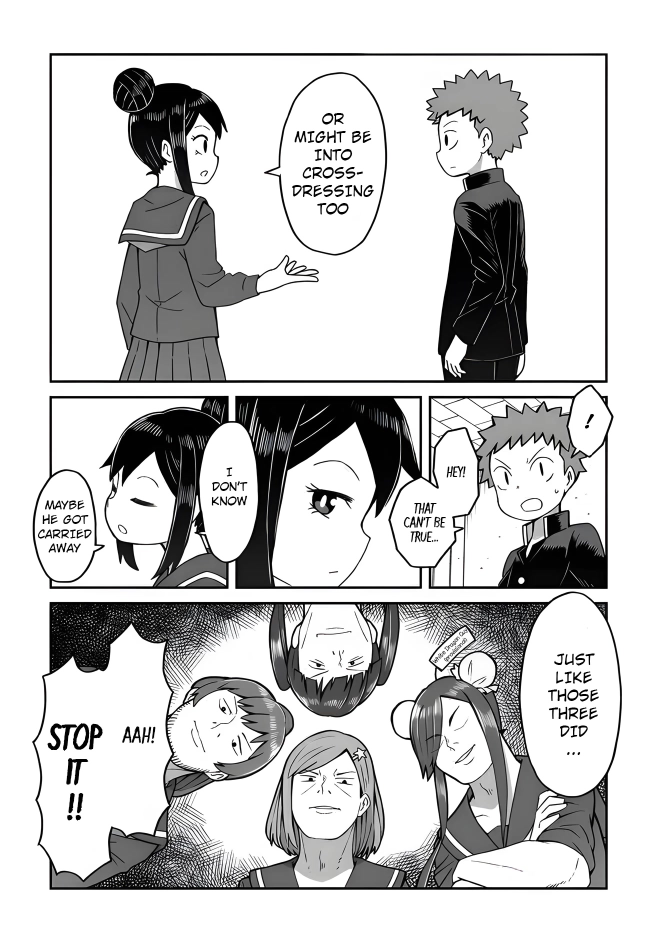 I'm The Only One Not Crossdressing!? - Chapter 8