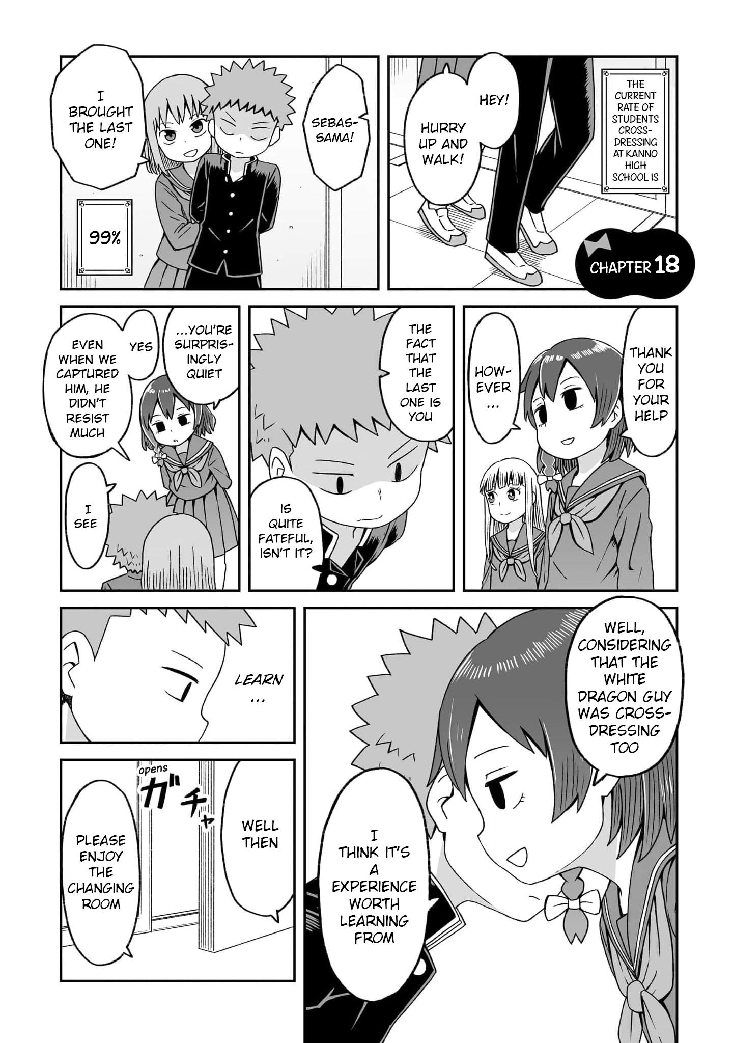 I'm The Only One Not Crossdressing!? - Chapter 18: I'm The Only One Not Crossdressing!?