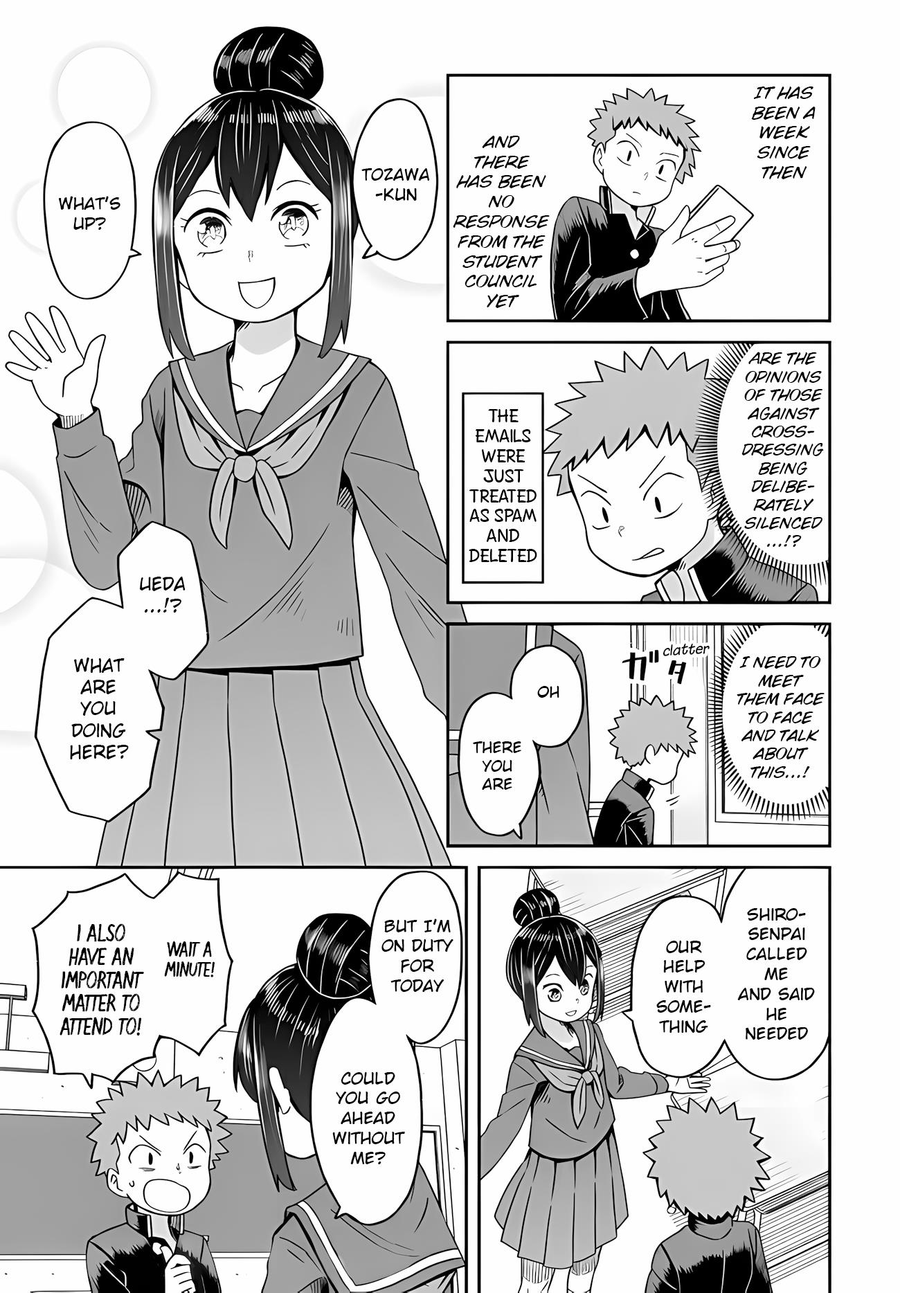 I'm The Only One Not Crossdressing!? - Chapter 10: Senpai's Orders Are Absolute