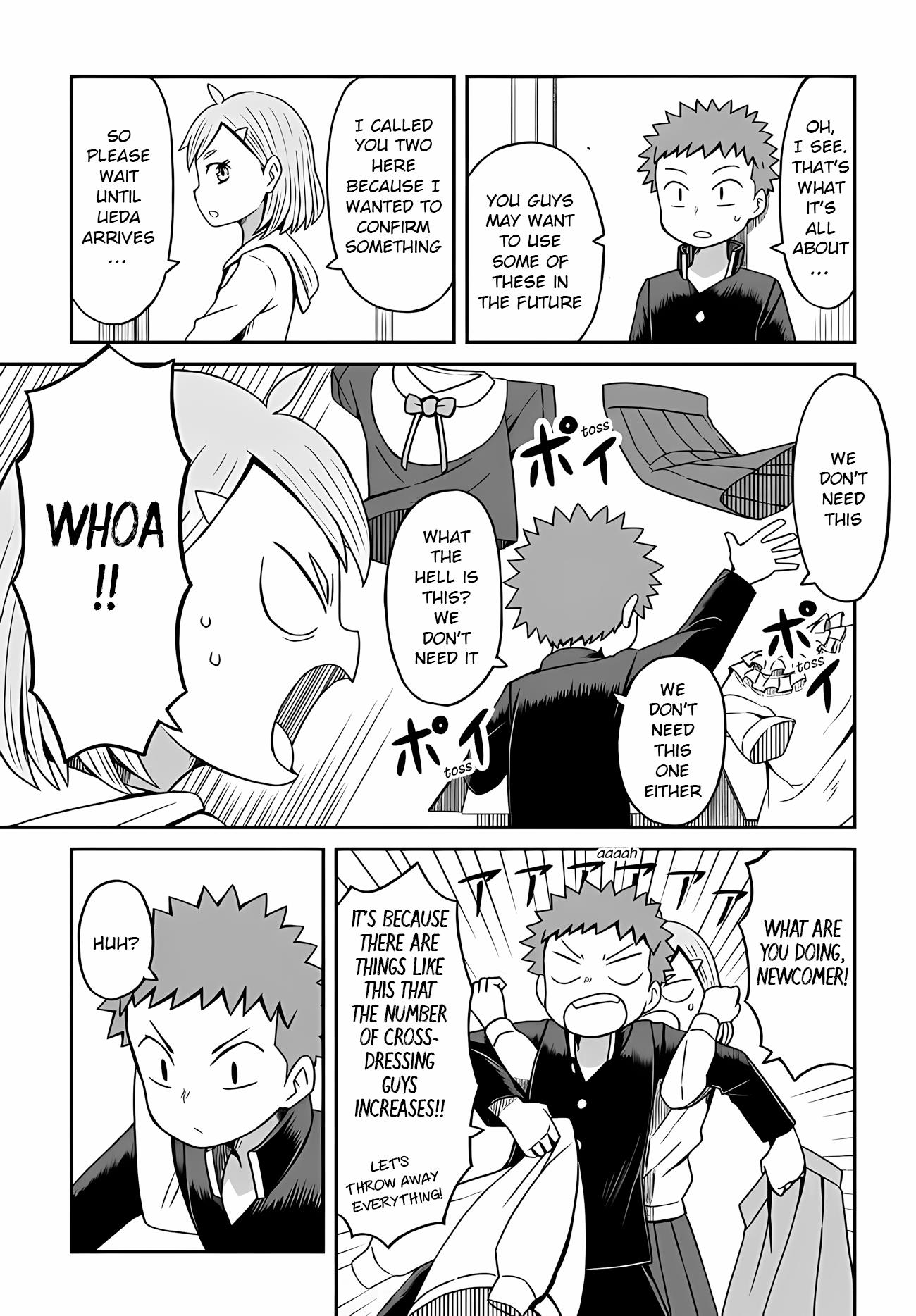 I'm The Only One Not Crossdressing!? - Chapter 10: Senpai's Orders Are Absolute