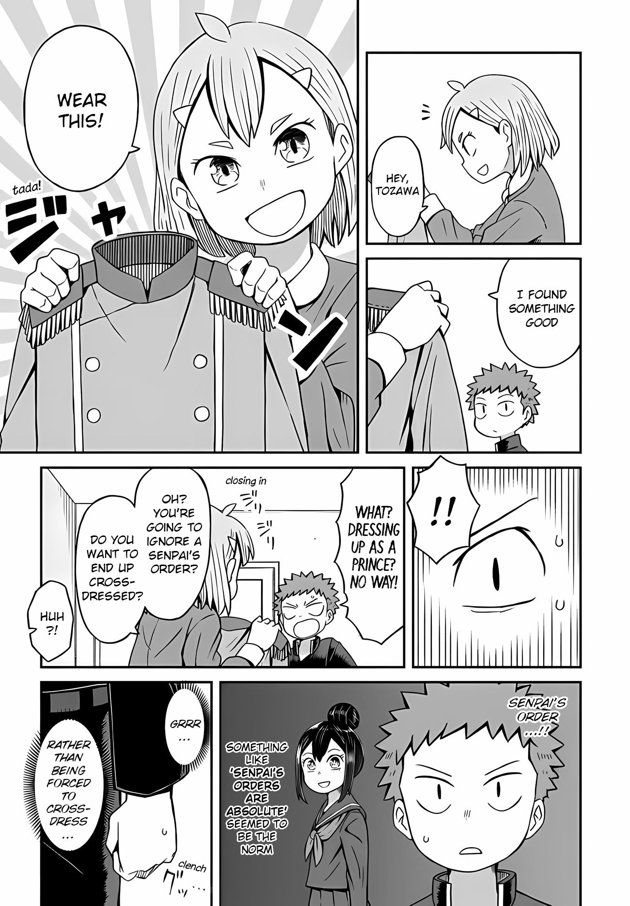 I'm The Only One Not Crossdressing!? - Chapter 10: Senpai's Orders Are Absolute