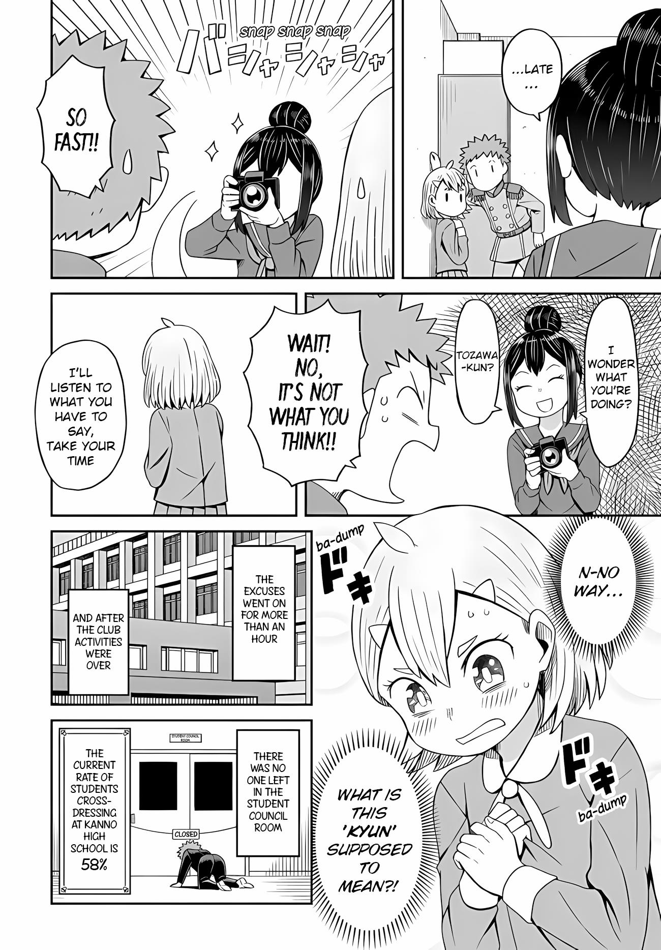 I'm The Only One Not Crossdressing!? - Chapter 10: Senpai's Orders Are Absolute