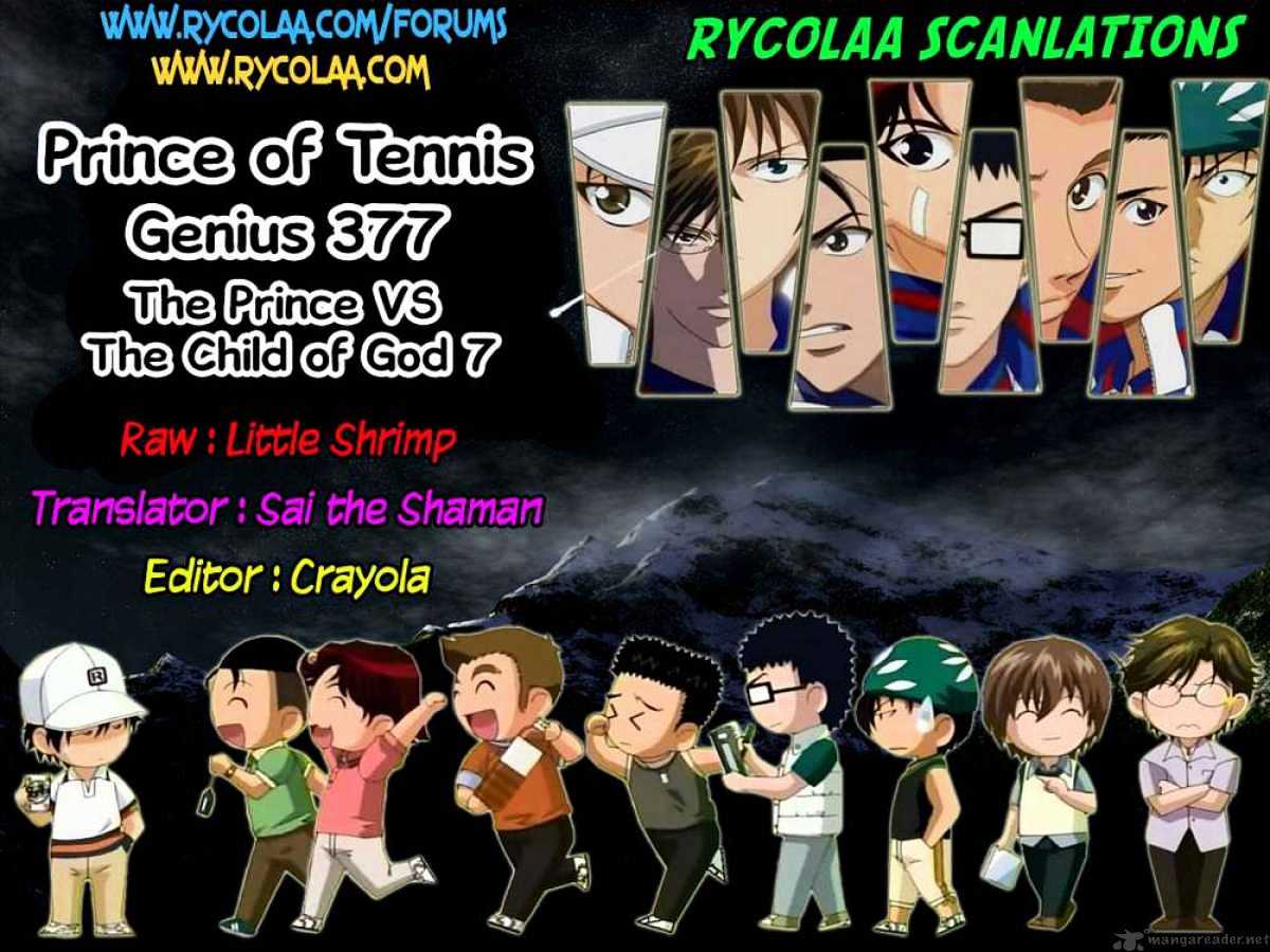 Prince Of Tennis - Chapter 377 : Final Battle! The Prince Vs The Child Of God 7