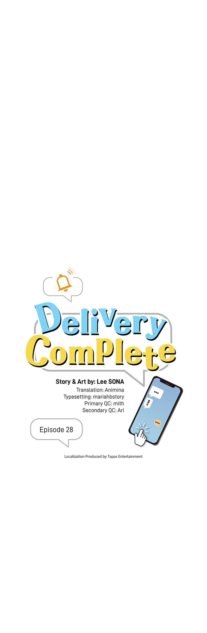 Delivery Complete - Chapter 28