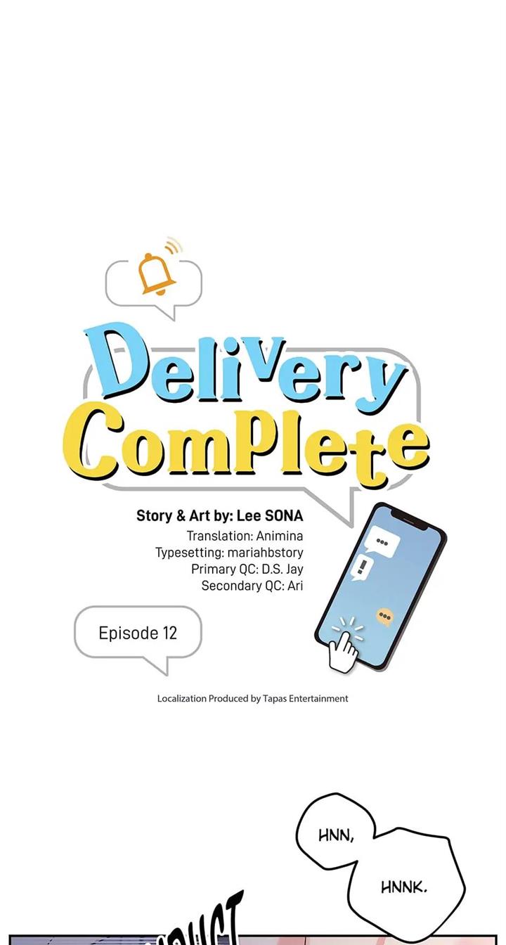 Delivery Complete - Chapter 12