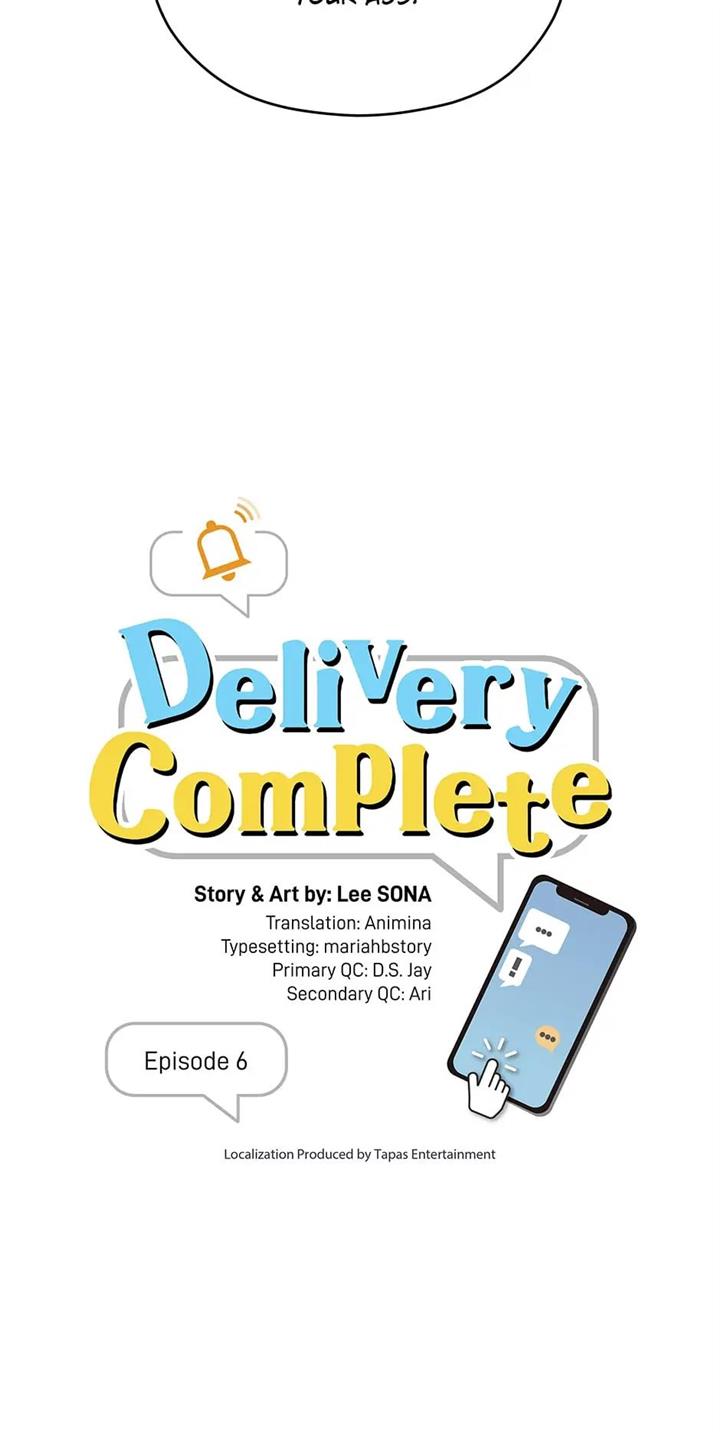 Delivery Complete - Chapter 6