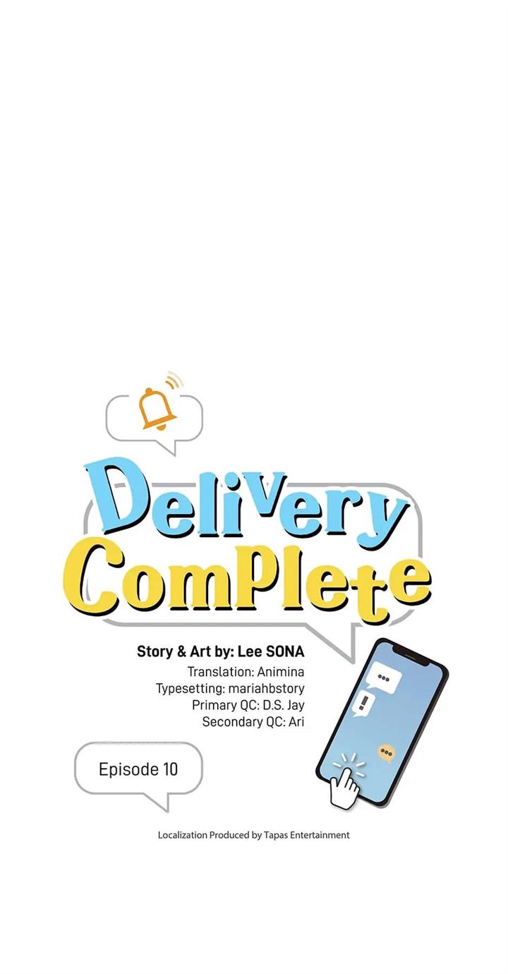 Delivery Complete - Chapter 10