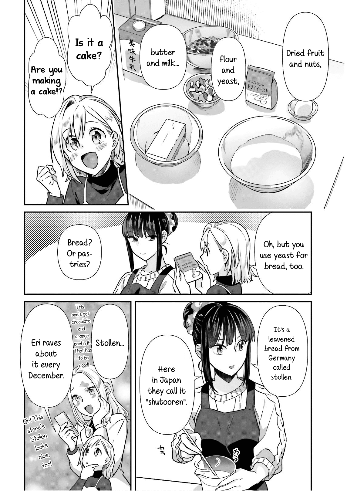 Shinmai Shimai No Futari Gohan - Chapter 54: Stollen