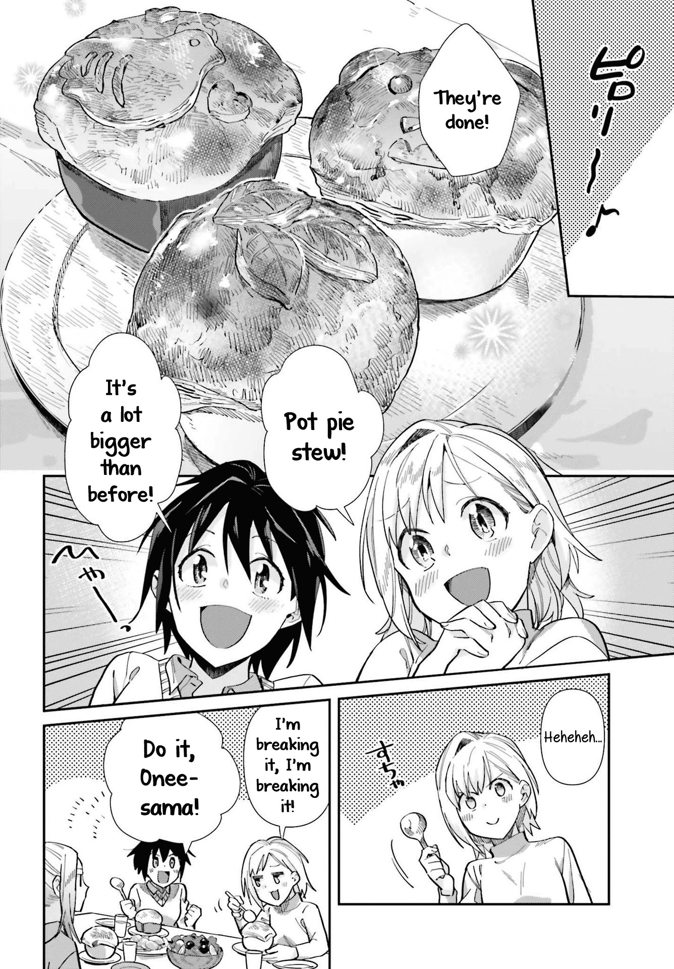 Shinmai Shimai No Futari Gohan - Chapter 55: Pot Pie