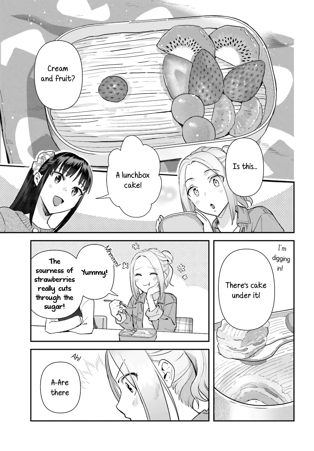 Shinmai Shimai No Futari Gohan - Chapter 68: Lunchbox Cake