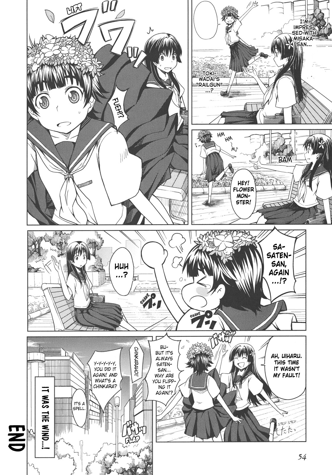 Pseudepigrapha Railgun - Vol.1 Chapter 7: A Certain Saten's Magic Coaching