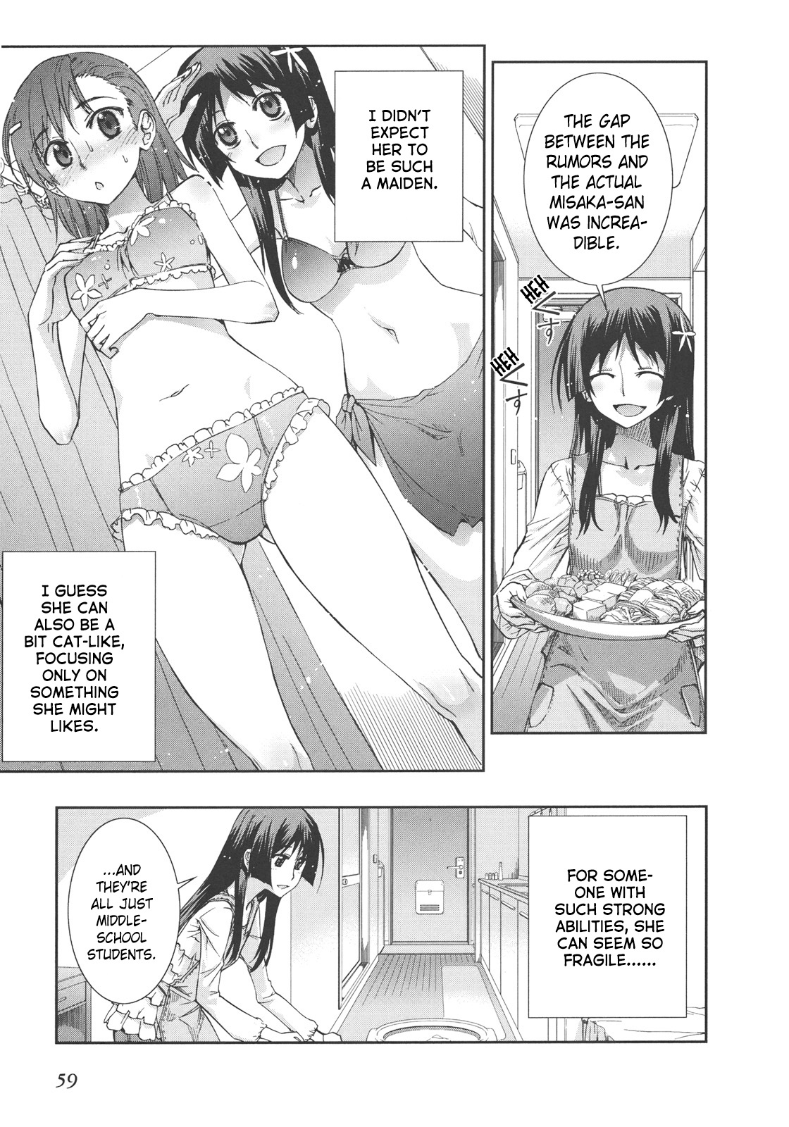 Pseudepigrapha Railgun - Vol.1 Chapter 8: A Certain Pot Party's Delicious Food