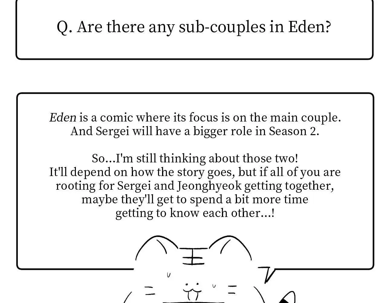 Eden (Hocco) - Extra. : Creator's Note