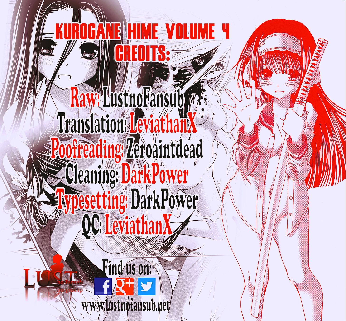 Kurogane Hime - Vol.4 Chapter 21 : Kurogane Hime - The Black Iron Princess [End]