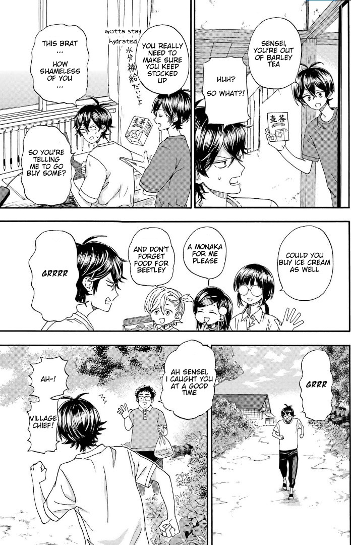 Barakamon - Vol.19 Chapter 145: Hi Shite Bi Shite