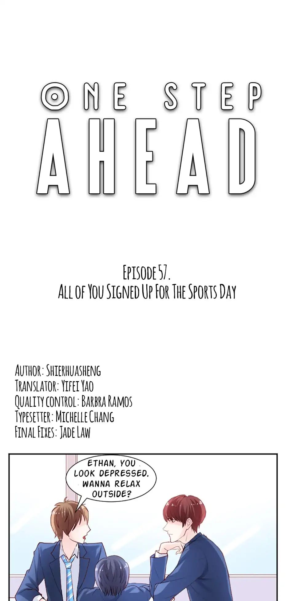 One Step Ahead - Chapter 57: All Of You Signed Up For The Sports Day