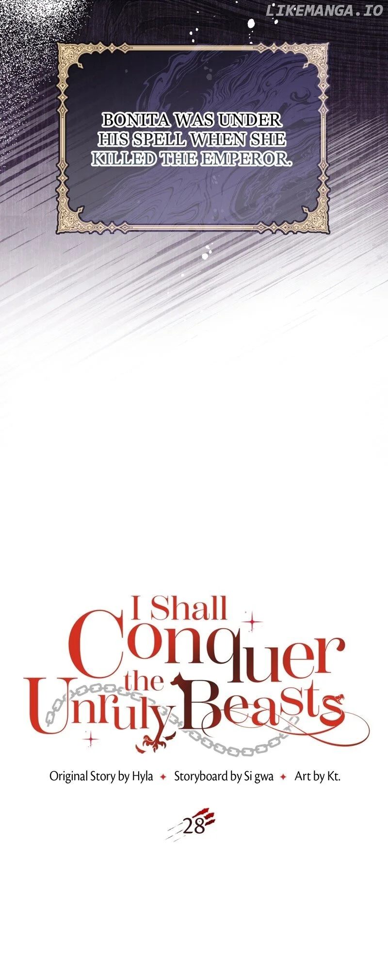 I Shall Conquer The Unruly Beasts - Chapter 28