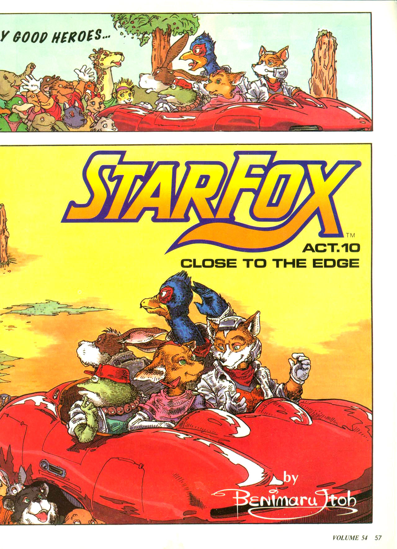 Star Fox - Chapter 10: Close To The Edge