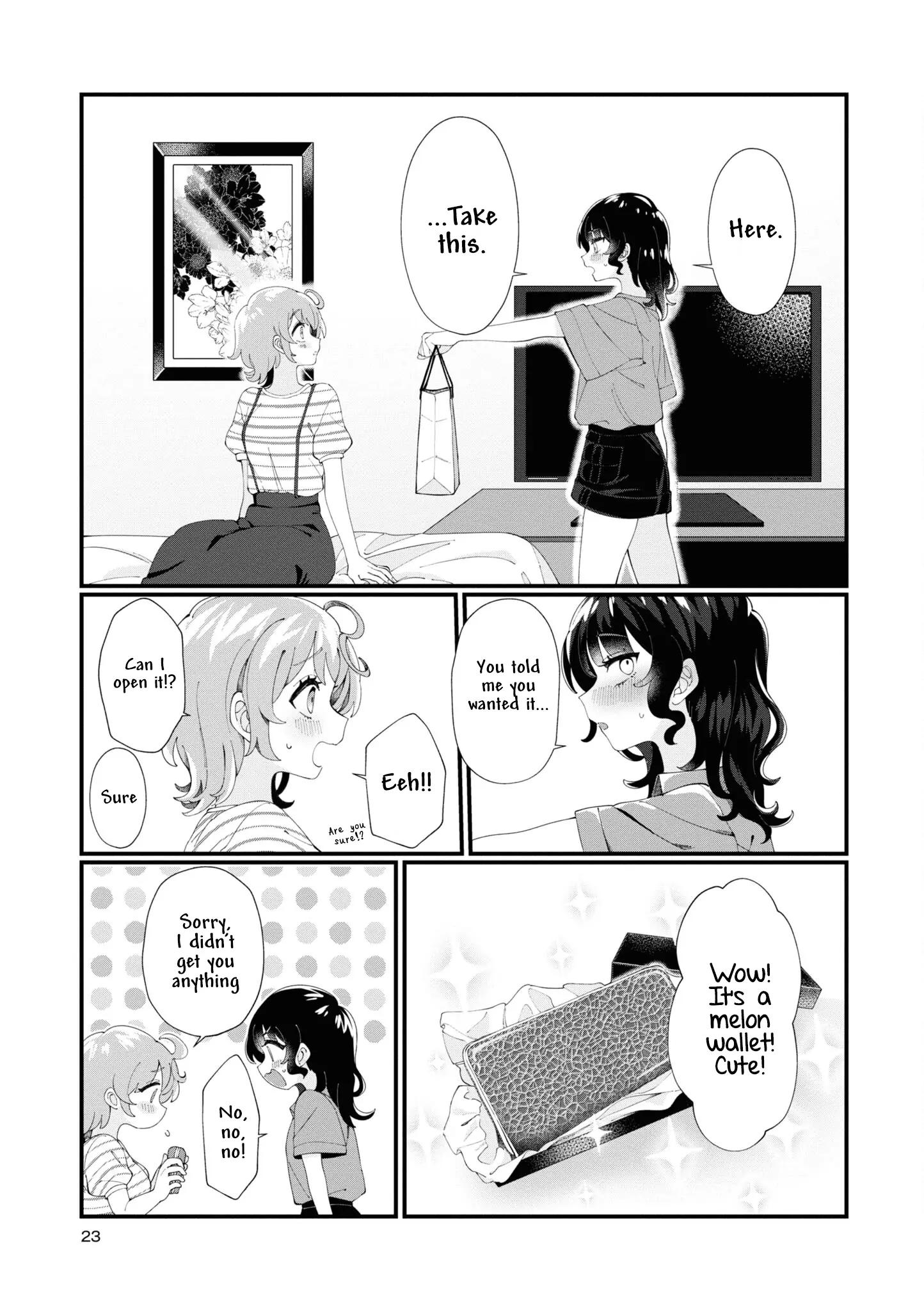 Koharu To Minato: Watashi No Partner Wa Onna No Ko - Vol.1 Chapter 2