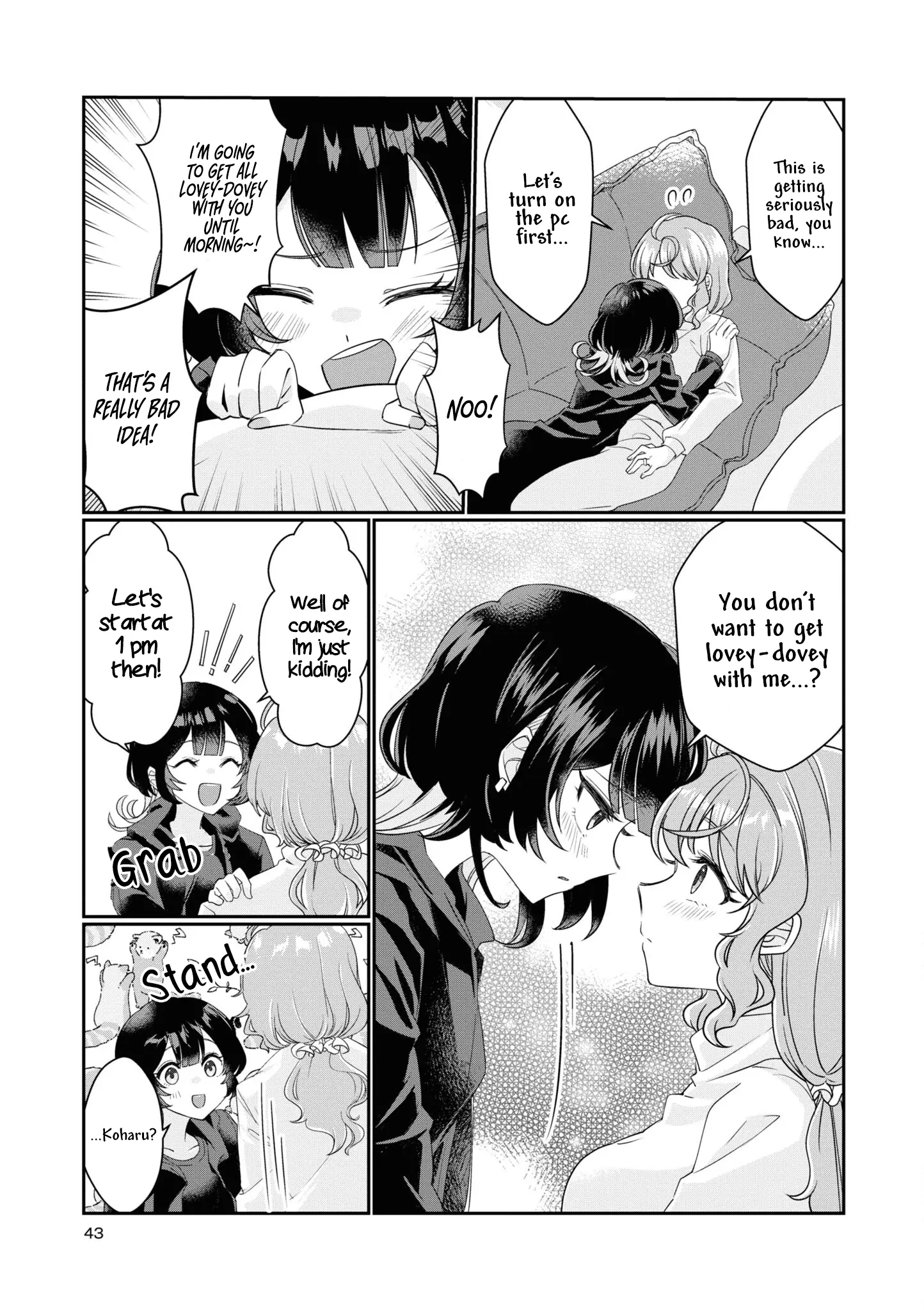 Koharu To Minato: Watashi No Partner Wa Onna No Ko - Vol.1 Chapter 4