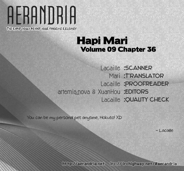 Hapi Mari - Vol.9 Chapter 36 : What Can I Do?