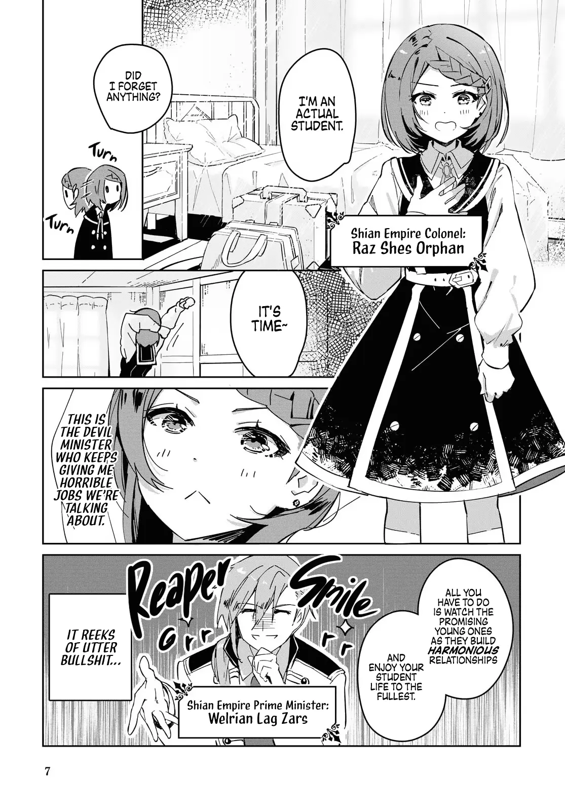 Gunjin Shoujo, Seiritsu Mahou Gakuen Ni Senyuu Suru Koto Ni Narimashita - Vol.1 Chapter 1