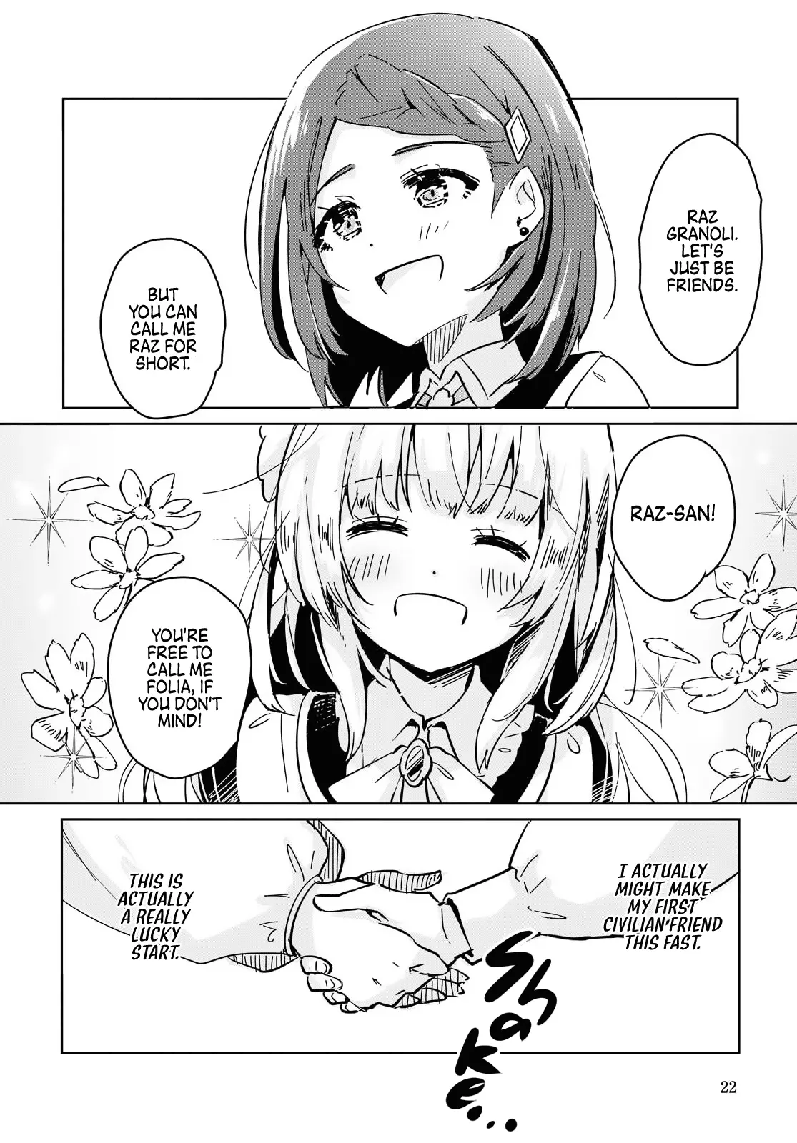 Gunjin Shoujo, Seiritsu Mahou Gakuen Ni Senyuu Suru Koto Ni Narimashita - Vol.1 Chapter 1