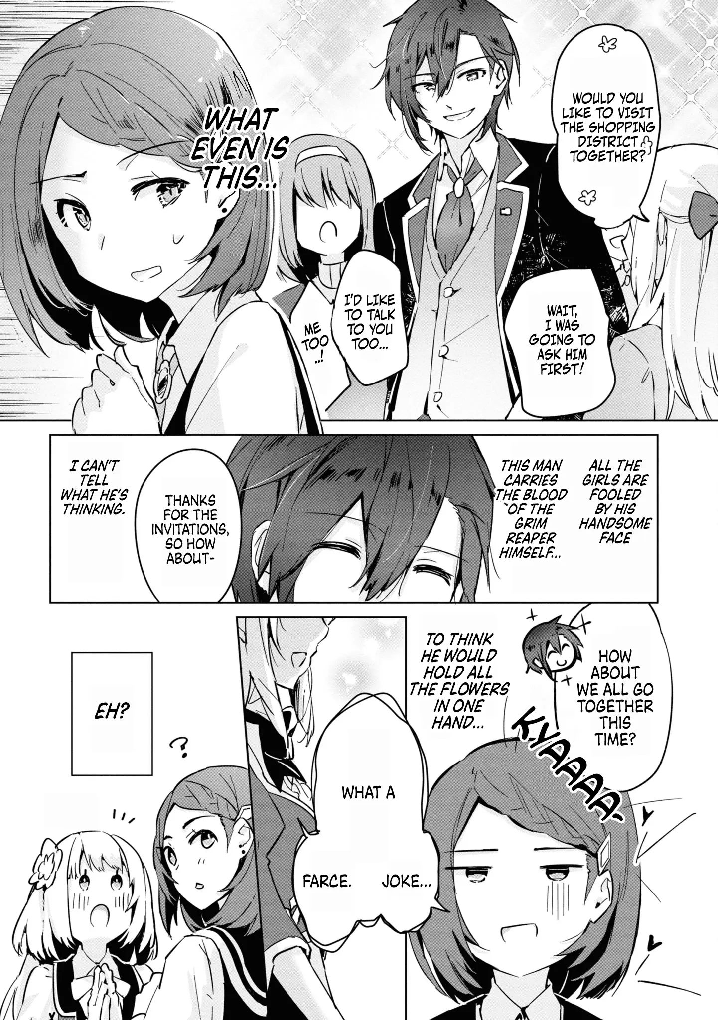 Gunjin Shoujo, Seiritsu Mahou Gakuen Ni Senyuu Suru Koto Ni Narimashita - Vol.1 Chapter 2