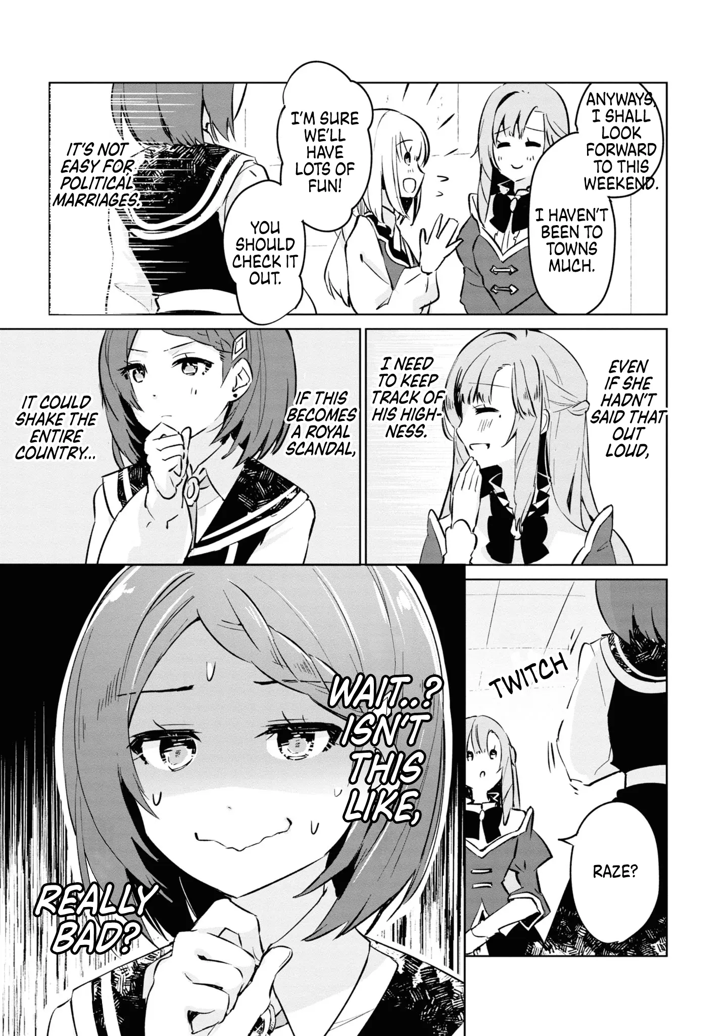 Gunjin Shoujo, Seiritsu Mahou Gakuen Ni Senyuu Suru Koto Ni Narimashita - Vol.1 Chapter 2