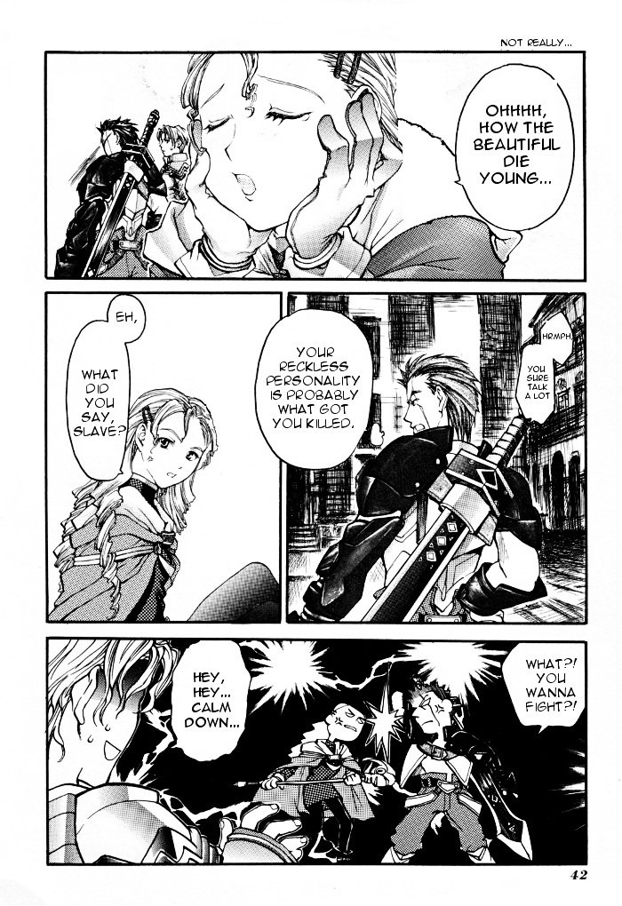 Valkyrie Profile Enix Supercomic Gekijoh - Vol.1 Chapter 3 : Free Hand, By Tachikawa Harunosuke