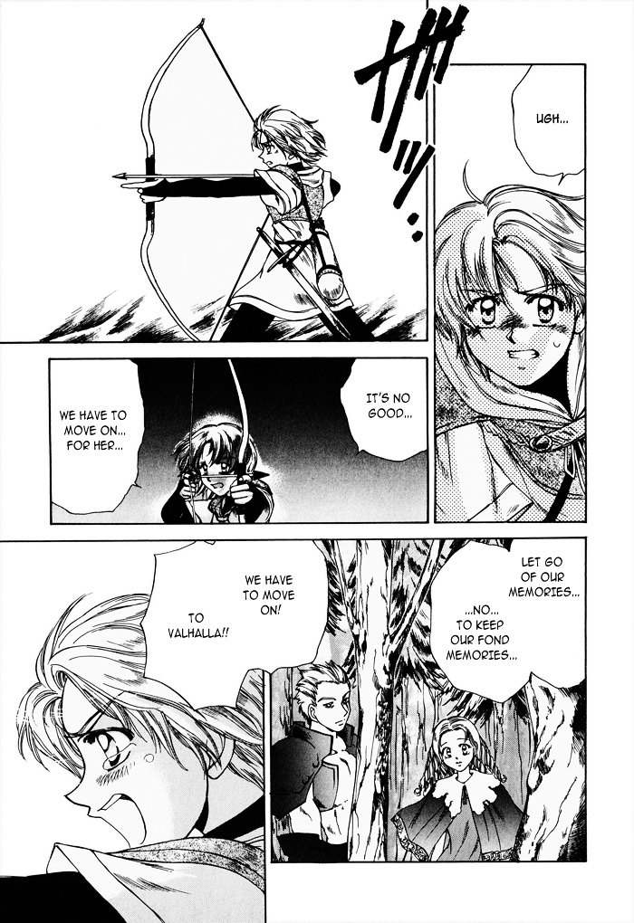 Valkyrie Profile Enix Supercomic Gekijoh - Vol.1 Chapter 2 : Guiding Voice, By Yasaka Mamoko