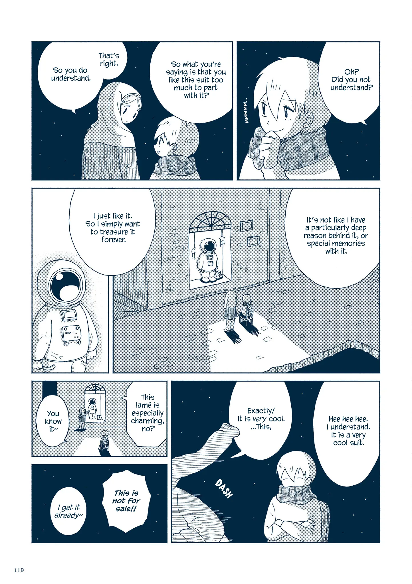 Planetarium Ghost Travel: The Collected Works Of Sakatsuki Sakana - Vol.1 Chapter 3.5: Windowshopping For Spacesuits