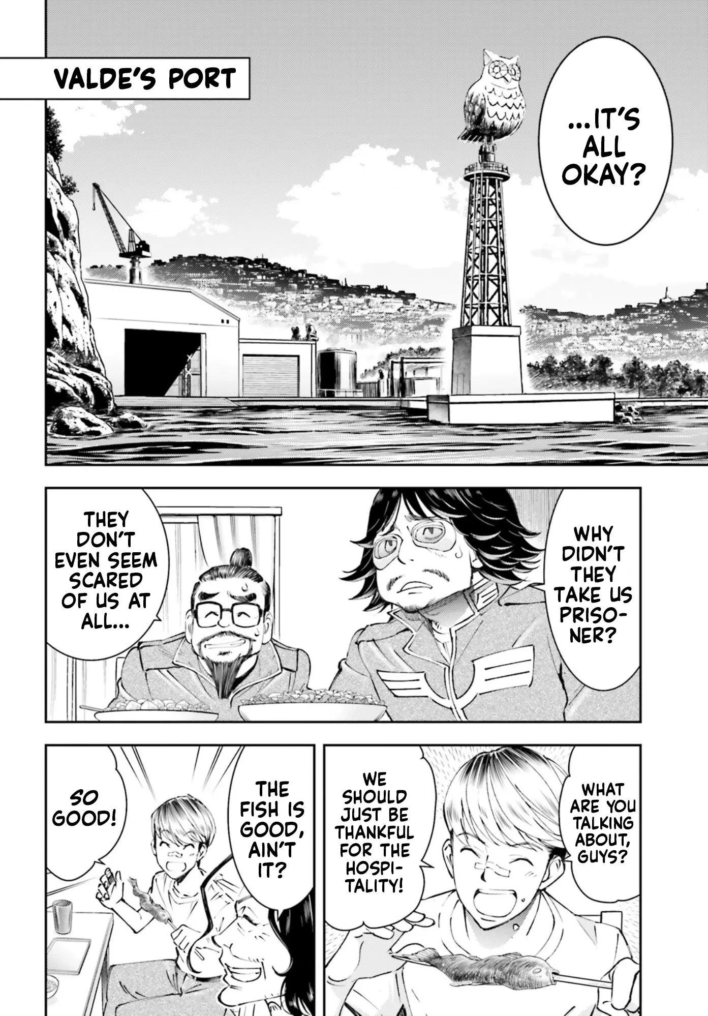 Mobile Suit Gundam: Red Giant 03Rd Ms Team - Vol.3 Chapter 15: On The Road