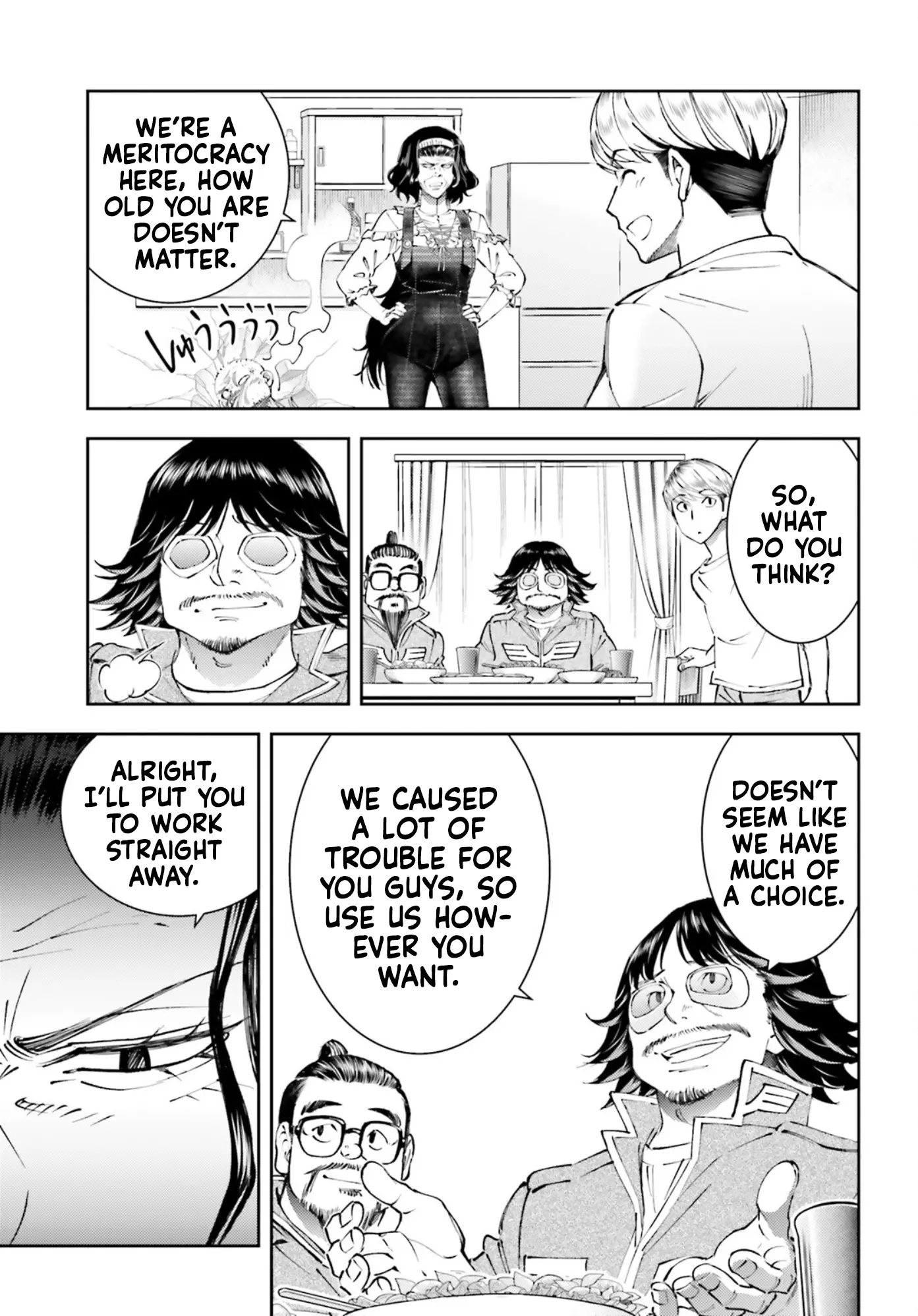 Mobile Suit Gundam: Red Giant 03Rd Ms Team - Vol.3 Chapter 15: On The Road