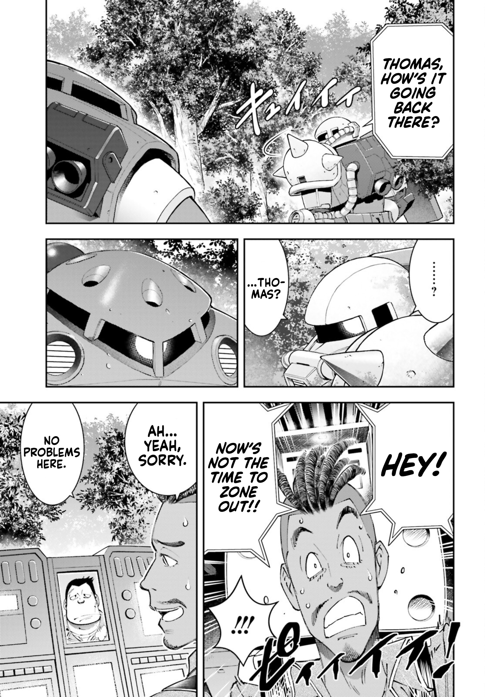 Mobile Suit Gundam: Red Giant 03Rd Ms Team - Vol.3 Chapter 12: Stand Up, Marobi!