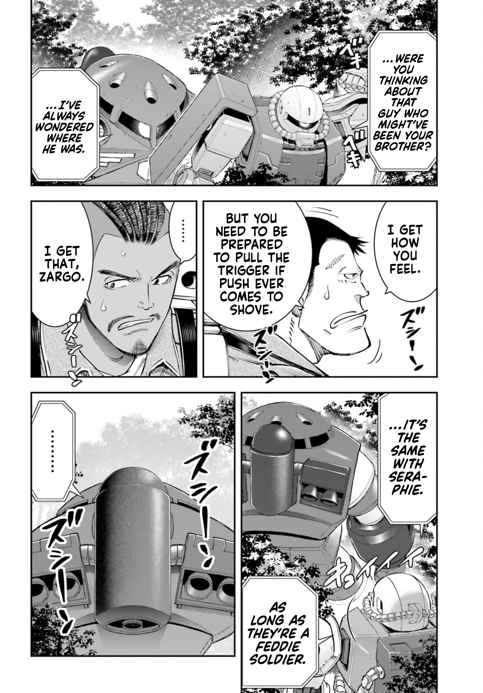 Mobile Suit Gundam: Red Giant 03Rd Ms Team - Vol.3 Chapter 12: Stand Up, Marobi!