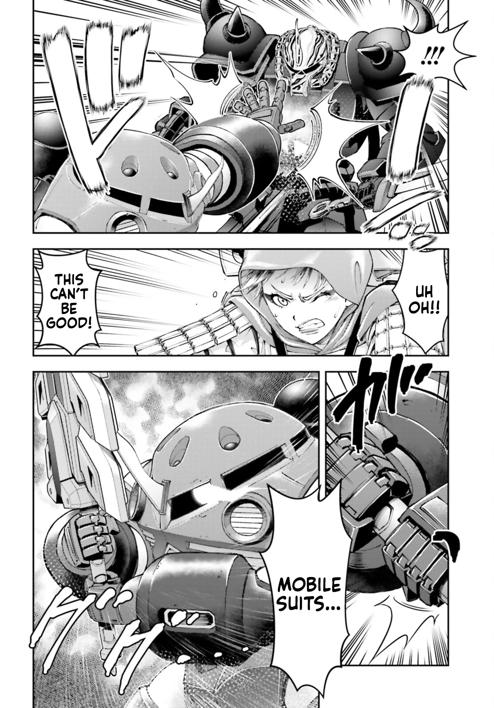 Mobile Suit Gundam: Red Giant 03Rd Ms Team - Vol.4 Chapter 20: Clashing Swords