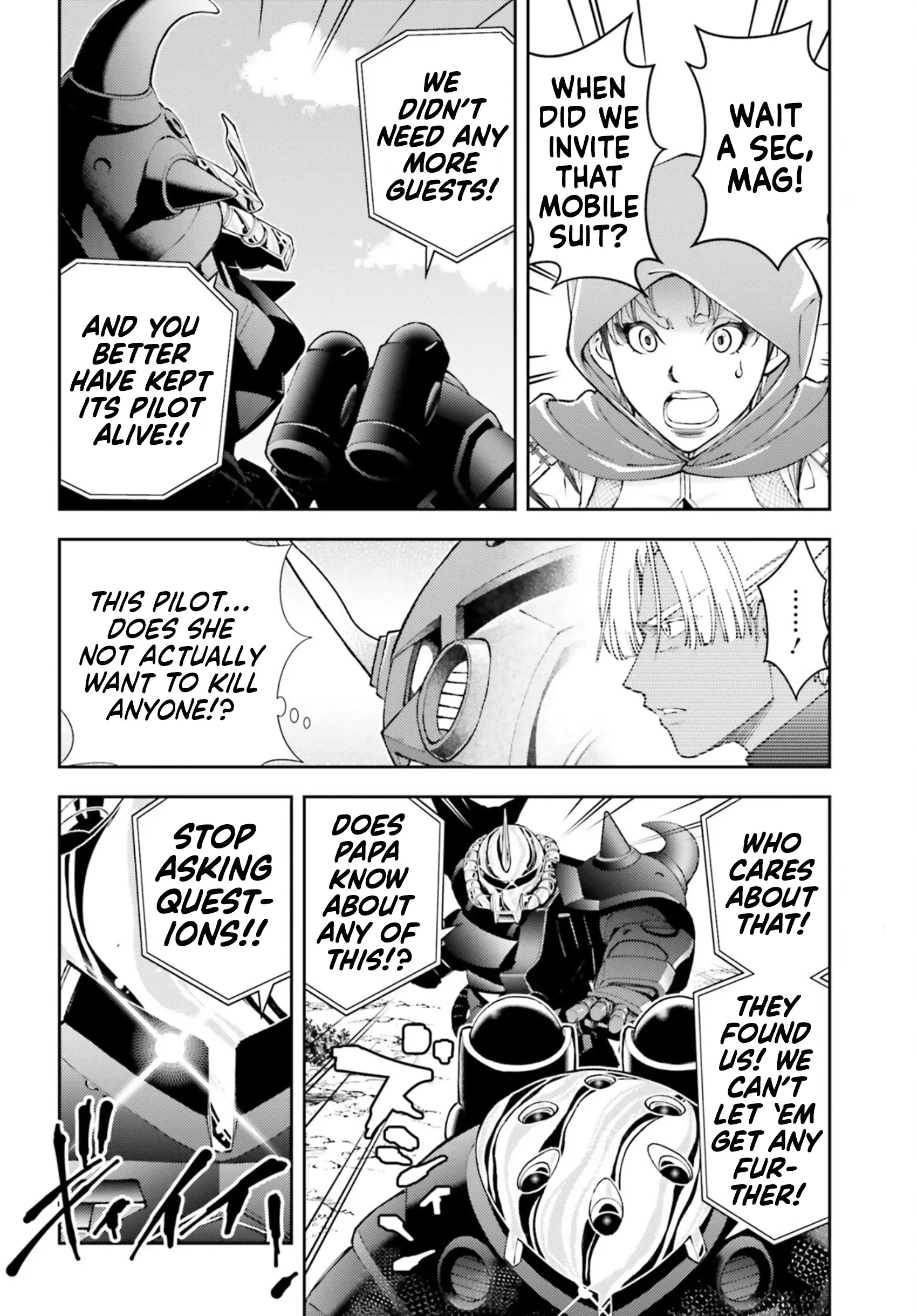 Mobile Suit Gundam: Red Giant 03Rd Ms Team - Vol.4 Chapter 20: Clashing Swords