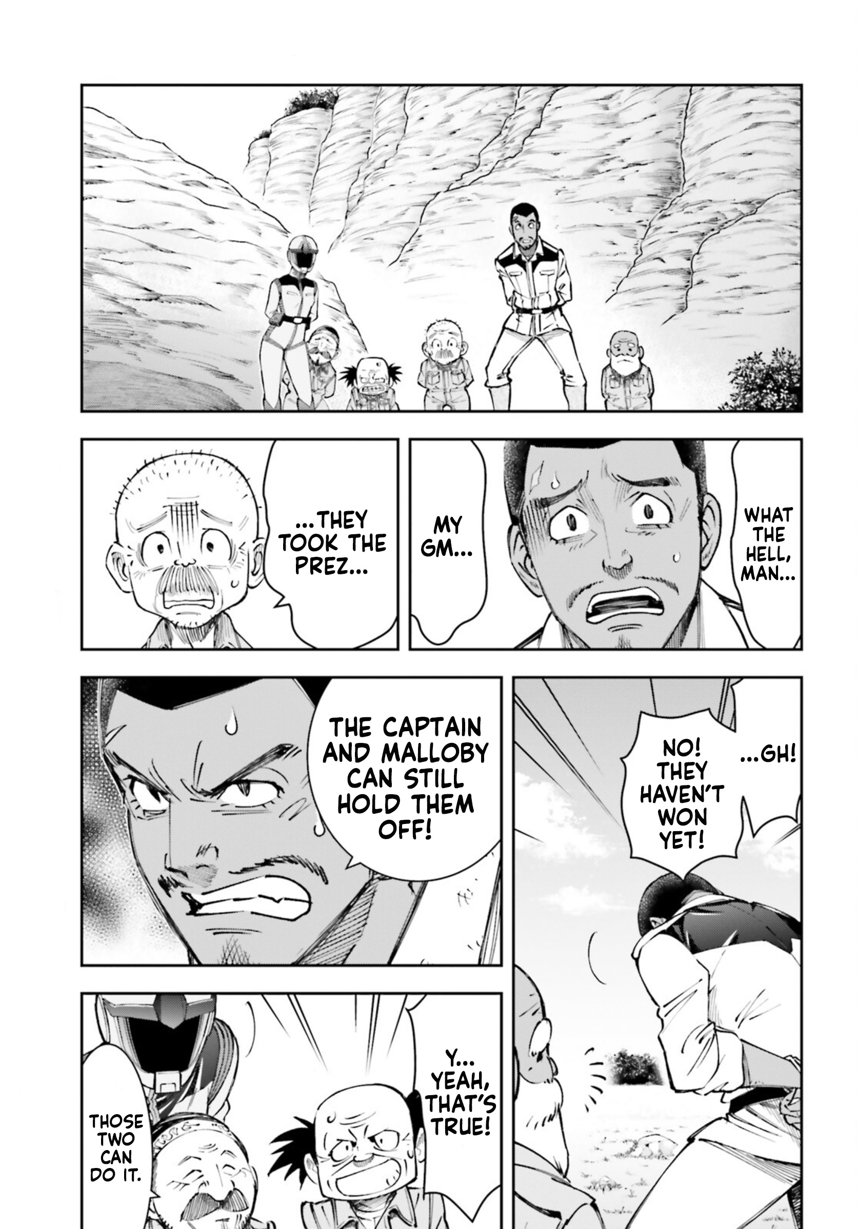 Mobile Suit Gundam: Red Giant 03Rd Ms Team - Vol.3 Chapter 11: Three Giant Stars, Lost