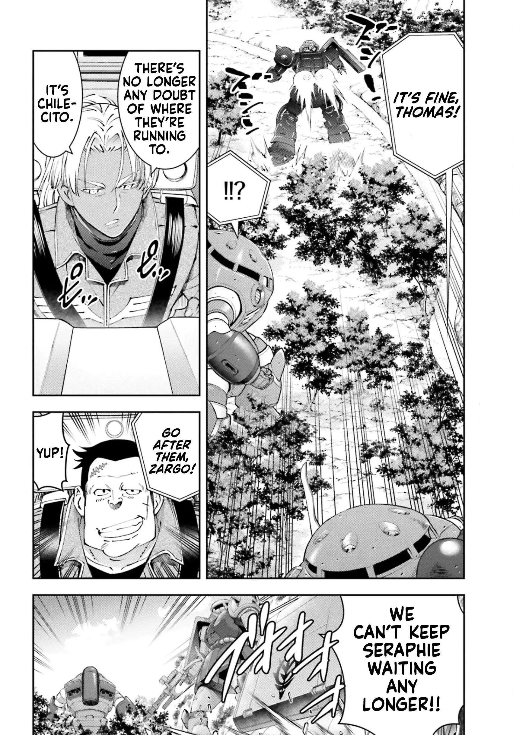 Mobile Suit Gundam: Red Giant 03Rd Ms Team - Vol.4 Chapter 18: To Chilecito