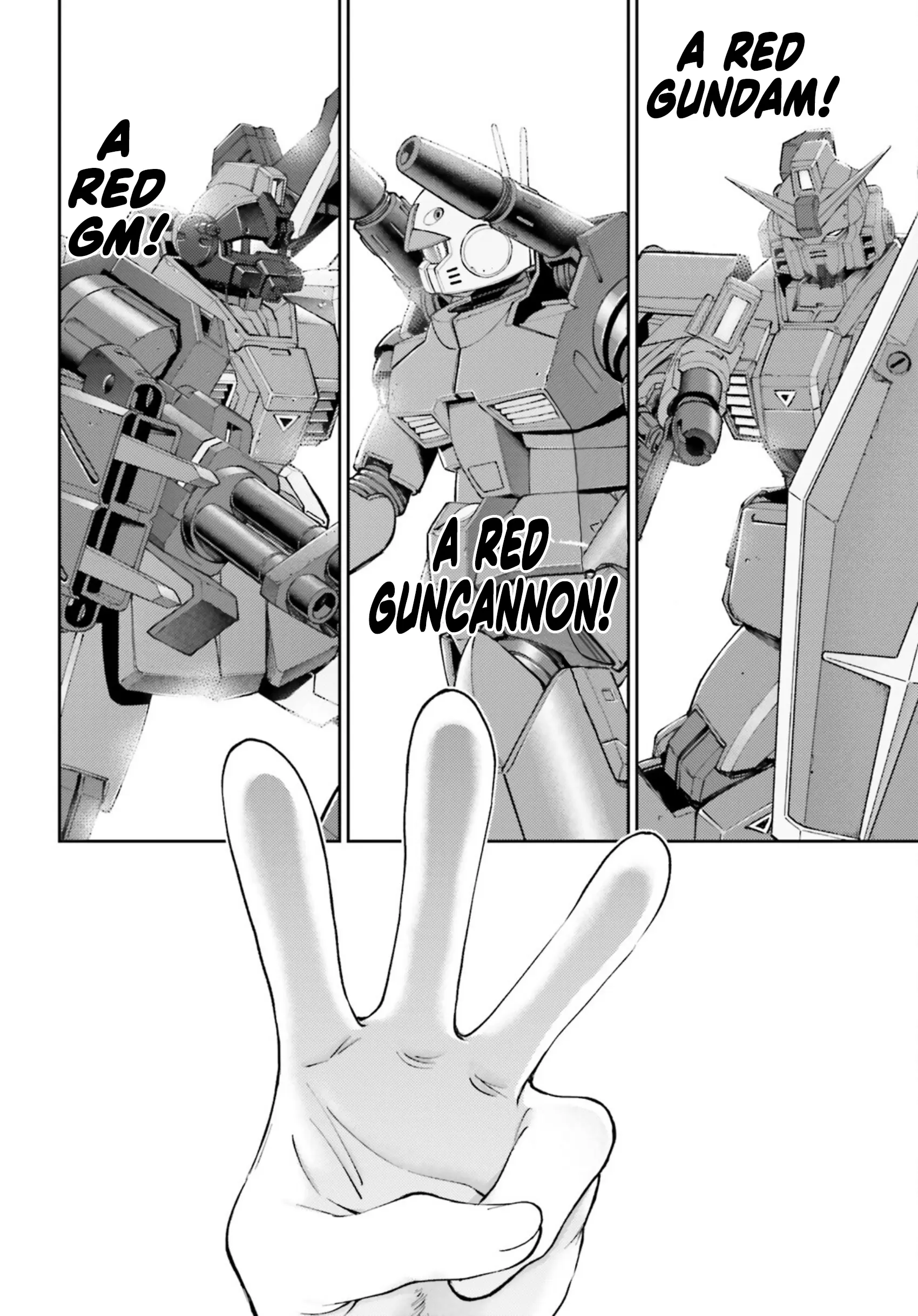 Mobile Suit Gundam: Red Giant 03Rd Ms Team - Vol.3 Chapter 14: The New Three Red Giant Stars