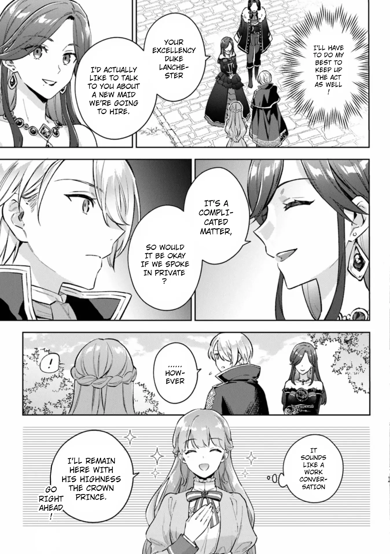 An Incompetent Woman Wants To Be A Villainess ~The Young Lady Who Married As A Substitute For Her Stepsister Didn't Notice The Duke's Doting~ - Vol.3 Chapter 11: Dear Sir/ Madam