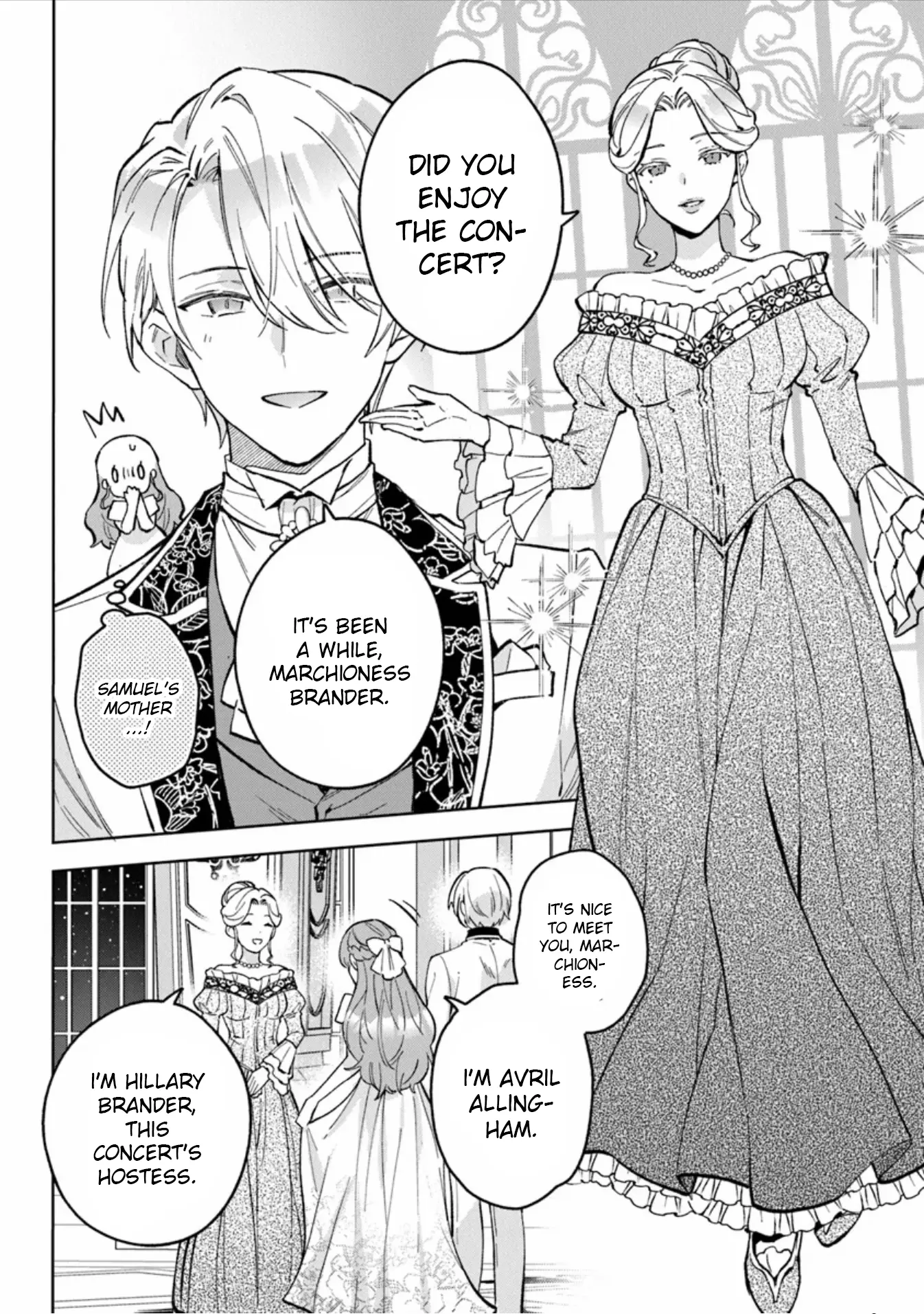 An Incompetent Woman Wants To Be A Villainess ~The Young Lady Who Married As A Substitute For Her Stepsister Didn't Notice The Duke's Doting~ - Vol.2 Chapter 10: At The Salon Concert (Part 2)