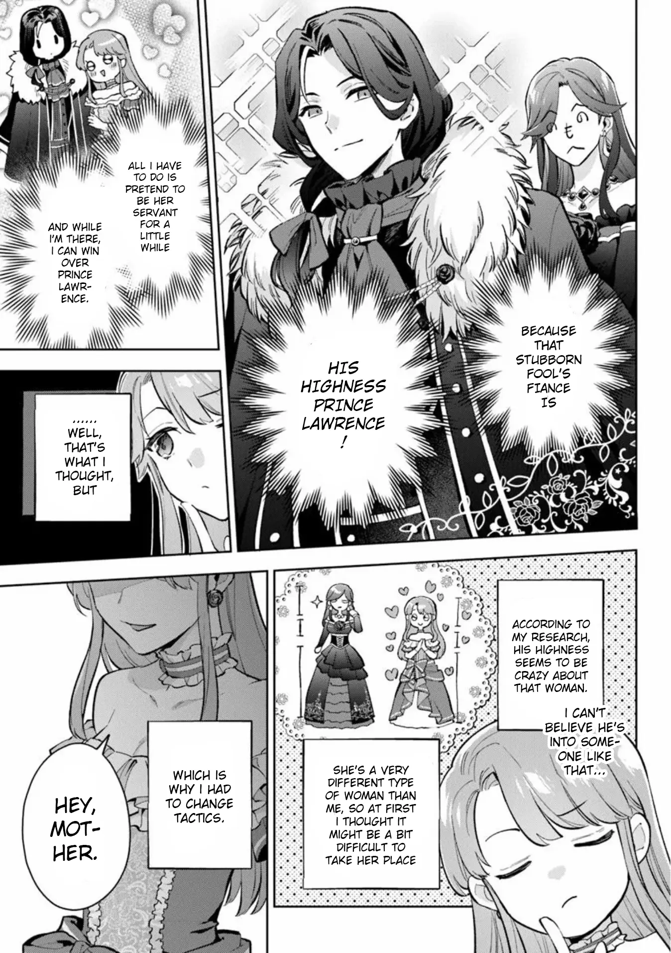 An Incompetent Woman Wants To Be A Villainess ~The Young Lady Who Married As A Substitute For Her Stepsister Didn't Notice The Duke's Doting~ - Vol.3 Chapter 13: The Villainess's Conspiracy