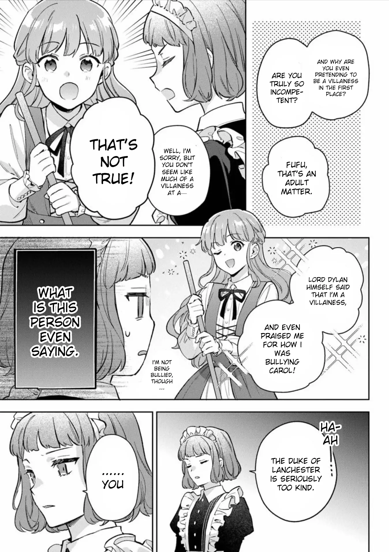 An Incompetent Woman Wants To Be A Villainess ~The Young Lady Who Married As A Substitute For Her Stepsister Didn't Notice The Duke's Doting~ - Vol.3 Chapter 14: The Villainess's Work