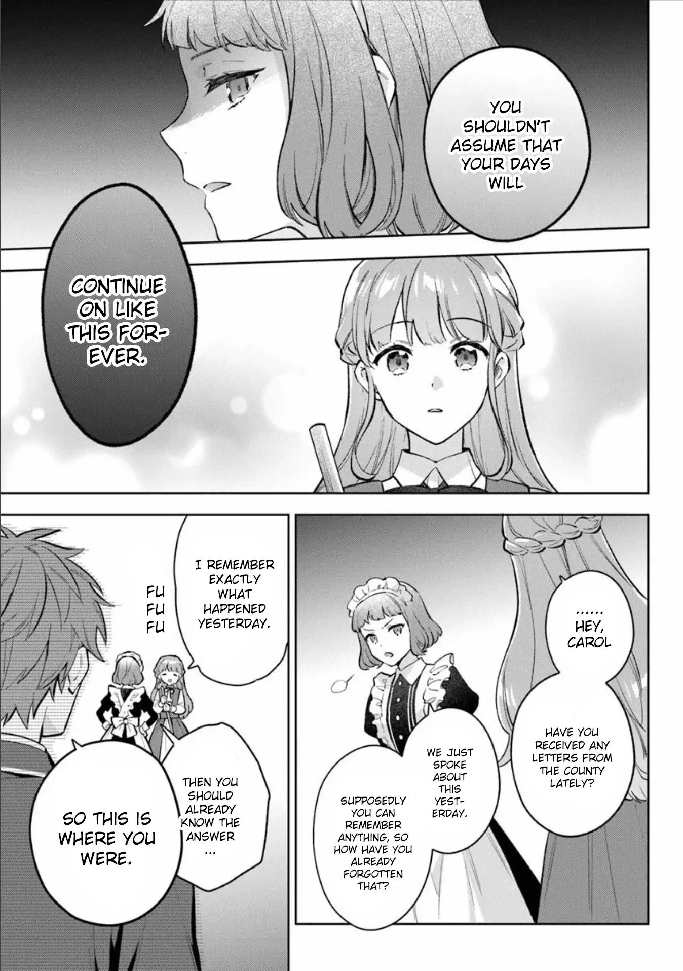 An Incompetent Woman Wants To Be A Villainess ~The Young Lady Who Married As A Substitute For Her Stepsister Didn't Notice The Duke's Doting~ - Vol.3 Chapter 14: The Villainess's Work