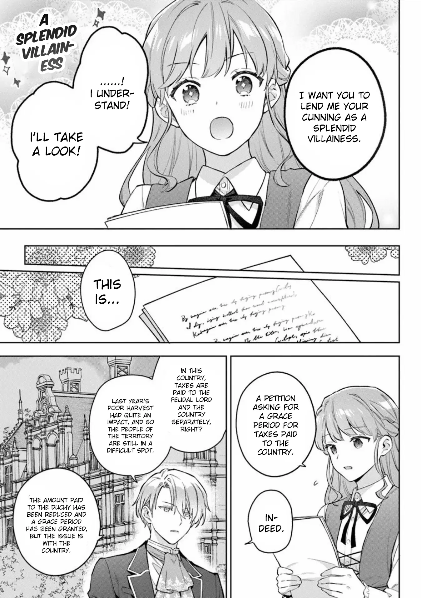 An Incompetent Woman Wants To Be A Villainess ~The Young Lady Who Married As A Substitute For Her Stepsister Didn't Notice The Duke's Doting~ - Vol.3 Chapter 14: The Villainess's Work